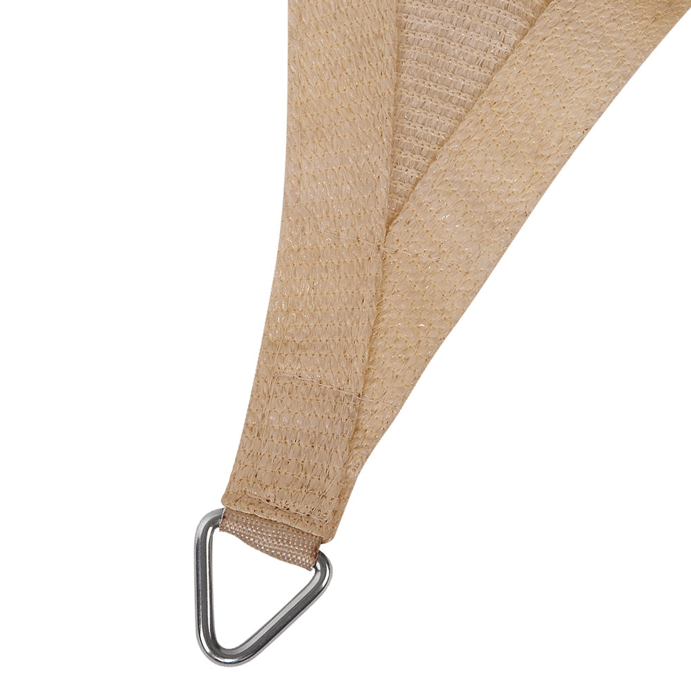 3x5m Waterproof Rectangle Shade Sail Cloth - Sand Beige