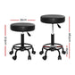 Set of 2 Salon Stool Round Swivel Chair