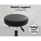 Set of 2 Salon Stool Round Swivel Chair
