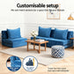 Maritza Convertible Folding Sofa Bed Armless Lounger Foam Floor Sofas Futons Couches