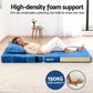Maritza Convertible Folding Sofa Bed Armless Lounger Foam Floor Sofas Futons Couches