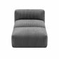 Myrto Foldable Bean Bag Sofa Bed Cloud Couch Boneless Floor Lounger Chair - Grey