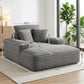 Marina Sofa Bed Lounge Chair Recliner Couch Reading Chairs Sleeper Cloud Sofas - Grey