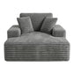 Marina Sofa Bed Lounge Chair Recliner Couch Reading Chairs Sleeper Cloud Sofas - Grey