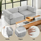 Mattea 2 Seater Convertible Folding Sofa Bed - Grey
