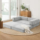 Mattea 2 Seater Convertible Folding Sofa Bed - Grey