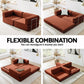 Melody 2 Seater Convertible Folding Sofa Bed - Orange