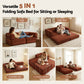 Melody 2 Seater Convertible Folding Sofa Bed - Orange