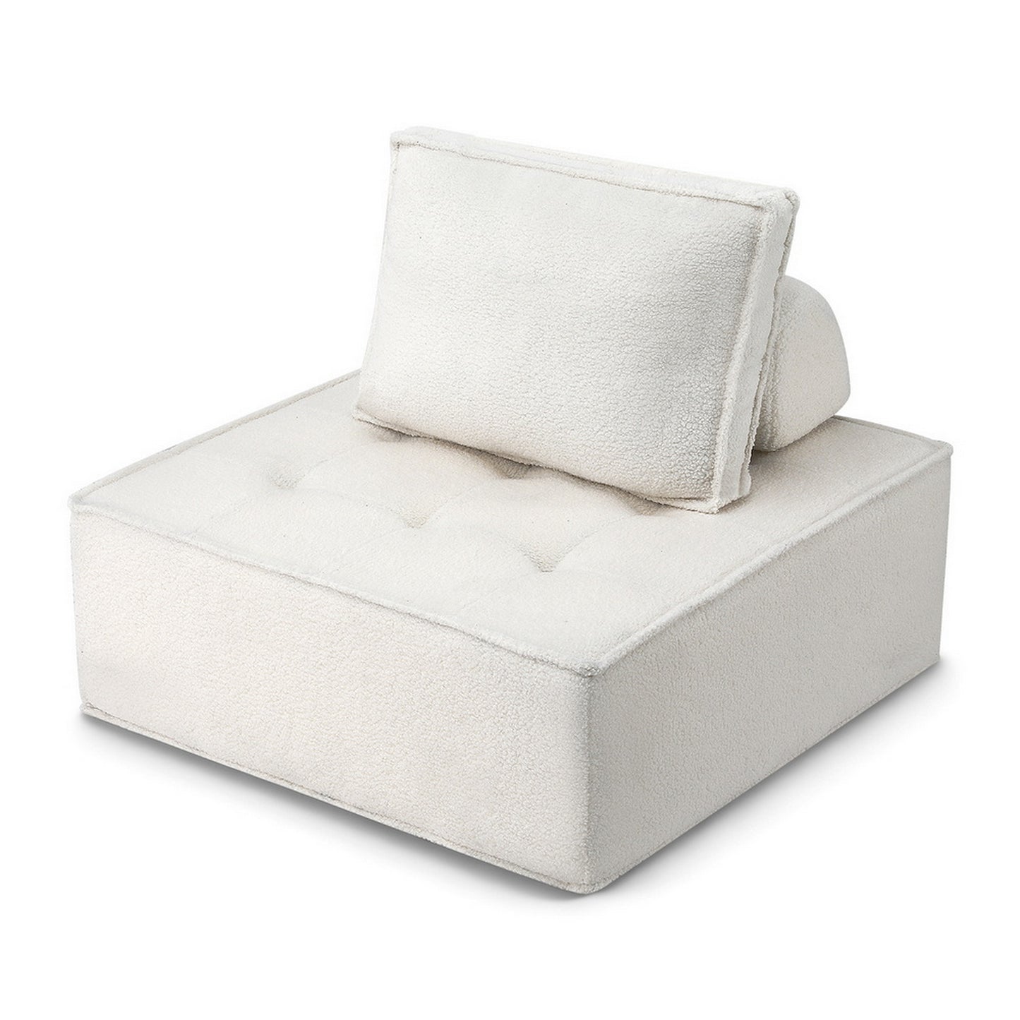 Moritz Floor Sofa Lounge Chair with Pillow