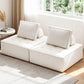 Moritz 2 Floor Sofa Lounge Chair with Pillow