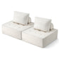 Moritz 2 Floor Sofa Lounge Chair with Pillow