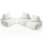 Moritz 3 Floor Sofa Lounge Chair with Pillow