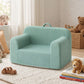 Mavis Sofa Foam Couch with Carry Handle - Mint Green