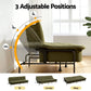 Marielle 3 Seater Sofa Bed, 1.9m Soft Innerspring Adjustable Couch Futon Chair - Green