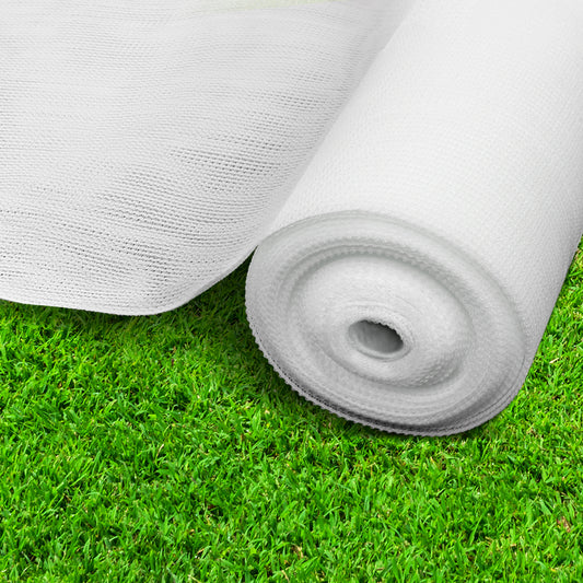 50% Shade Cloth 1.83x50m Shadecloth Garden - White