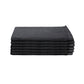 Instahut Shade Cloth Sun Shade Fabric Patio UV Resistant Black 10x2m