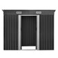 Garden Shed 2.38x1.31M Outdoor Storage Sheds Tool Workshop