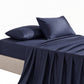 Single 500TC Cotton 4Pcs Sheet Set with 40cm Extra Deep Pocket - Navy Blue