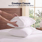 Single 500TC Cotton 4Pcs Sheet Set with 40cm Extra Deep Pocket - White