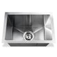 Kitchen Sink 45X30CM Stainless Steel Basin Single Bowl Laundry Silver