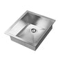 Kitchen Sink 45X39CM Stainless Steel Basin Single Bowl Laundry Silver