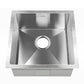 Kitchen Sink 51X45CM Stainless Steel Basin Single Bowl Laundry Silver