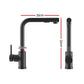 Stainless Steel Sink 60x45CM With Pull Out Mixer Tap Kitchen Basin Single Bowl Black