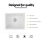 Kitchen Sink 55x45cm Granite Stone Sink Single Bowl White