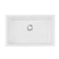 Kitchen Sink 70x45cm Granite Stone Sink Single Bowl White