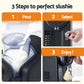 Devanti 2L Slushie Machine Ice Cream Maker Frozen Smoothies Milkshakes Black