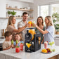 Devanti 2L Slushie Machine Ice Cream Maker Frozen Smoothies Milkshakes Black
