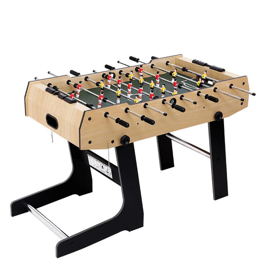 4ft Foldable Soccer Table Tables Balls Foosball Football Game Home Party Gift