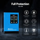 60A MPPT Solar Charge Controller Auto 12V/24V/36V/48V Battery Regulator