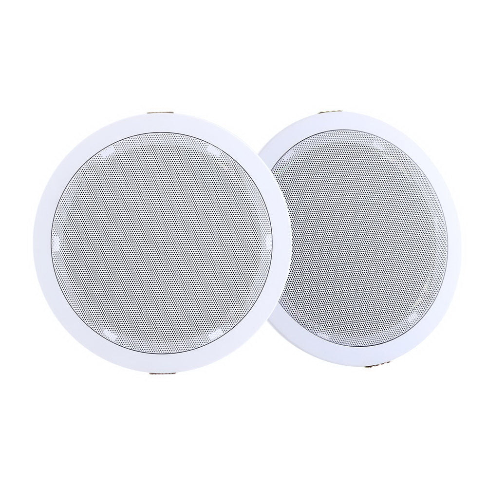 2x6" In Ceiling Speakers Home 80W Speaker Theatre Stereo Outdoor Multi Room