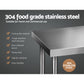 1219x610mm Commercial Stainless Steel Kitchen Bench