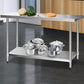 1524mmx610mm Commercial Stainless Steel Kitchen Bench