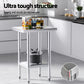 Stainless Steel Kitchen Benches Work Bench 610x457mm 430