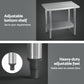 Stainless Steel Kitchen Benches Work Bench 910x610mm 430