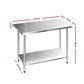 610x1219mm Commercial Stainless Steel Kitchen Bench
