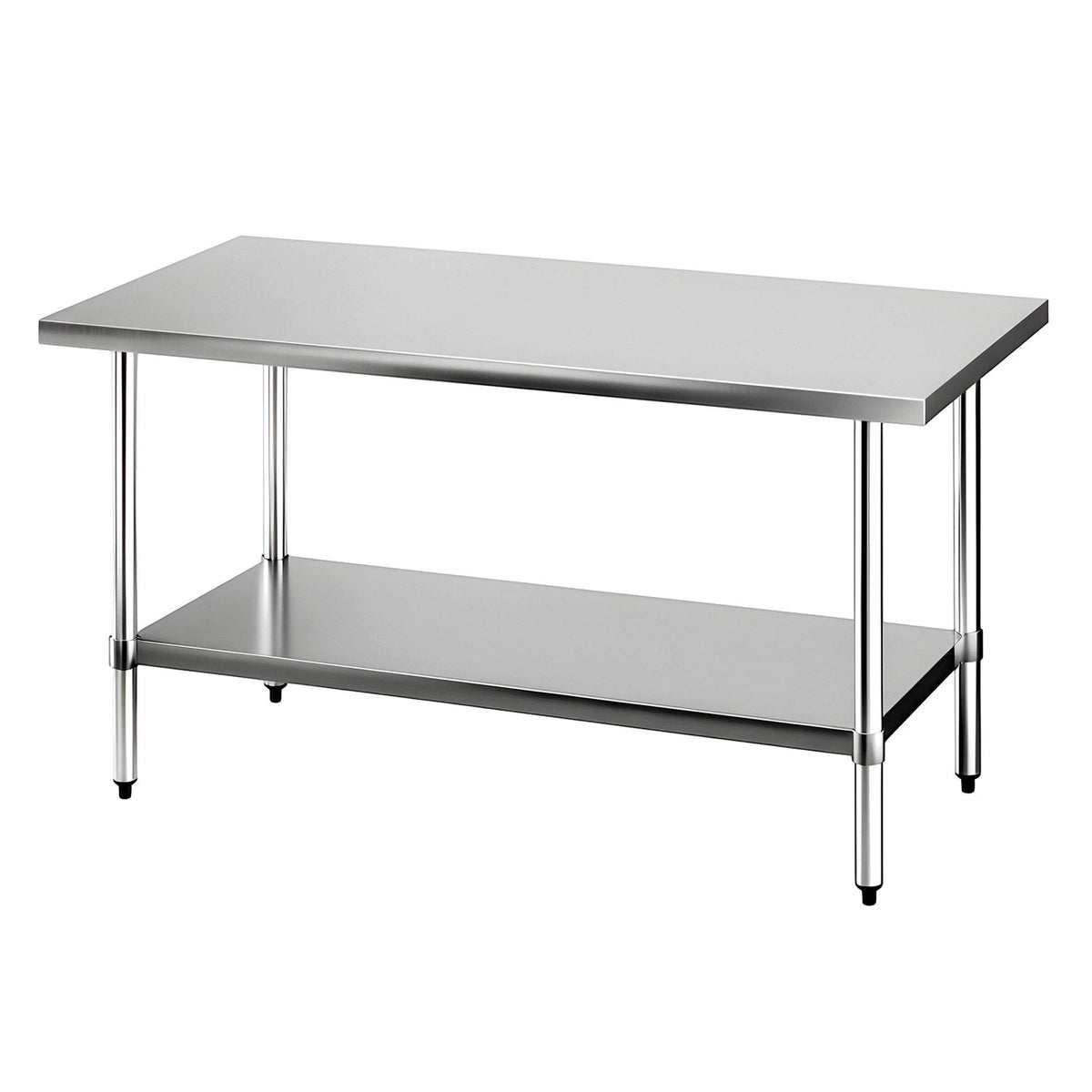 1524x762mm Stainless Steel Kitchen Bench 430