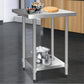762x762mm Commercial Stainless Steel Kitchen Bench