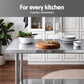 914x762mm Stainless Steel Kitchen Bench w/ Splashback Work Table Prep Bench Commercial 430