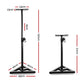 Set of 2 120CM Surround Sound Speaker Stand - Black