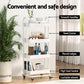 Storage Trolley Kitchen Cart 4 Tiers - White