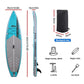 Stand Up Paddle Board 10.5ft Inflatable SUP Surfboard Paddleboard Kayak Surf - Green