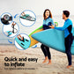 Stand Up Paddle Board 10.5ft Inflatable SUP Surfboard Paddleboard Kayak Surf - Green
