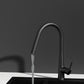 Kitchen Mixer Tap Pull Out Round 2 Mode Sink Basin Faucet Swivel - Black