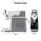 NORDA 2L Slushie Machine Frozen Drink Maker Slushy Ice Cream Maker No Ice Compressor Touchscreen for Home BBQ Party