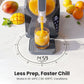 NORDA 1.3L Slushie Machine Frozen Drink Maker Slushy Ice Cream Maker No Ice Compressor Touchscreen for Home BBQ Party