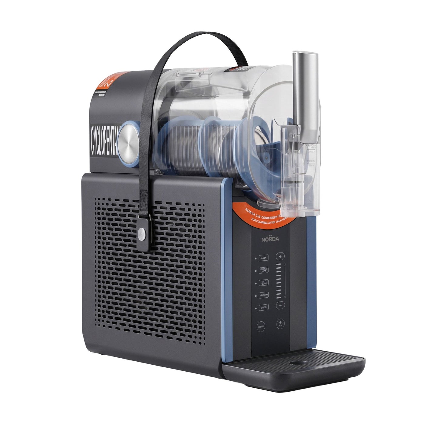 NORDA 2L Slushie Machine Frozen Drink Maker Ice Cream Maker Countertop